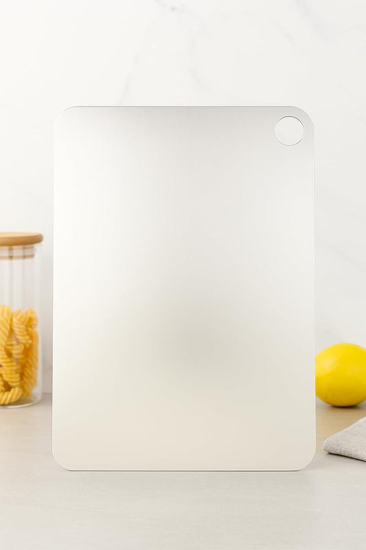 The Original 100% Grade 1 Titanium Cutting Board Made in USA